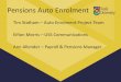 Pensions Auto Enrolment - Keele University · Pensions Auto Enrolment ... •If you don’t want to be a member you must then opt -out – you ... Annual ‘net’ cost = £33 X 12