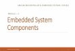 Embedded System Components - shrishailbhat.com · What is an Embedded System? •An embedded system is an electronic/electro-mechanical system designed to perform a specific function