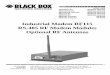 Industrial Modem RF115 RS-485 RF Modem Modules Optional …ftp.blackbox.com/manuals/M/MDR100A-R4 4-03 Manual.pdf · Industrial Modem RF115 RS-485 RF Modem Modules Optional RF Antennas