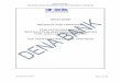 DENA BANK REQUEST FOR PROPOSAL FOR … · REQUEST FOR PROPOSAL FOR OUTSOURCING OF INSTALLATION AND MANAGED SERVICES FOR 1200 CASH DISPENSERS Ref: HO/ITD/457/2015 Dated: 27/07/2015