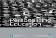 Personalizing Education - rescorp.orgrescorp.org/gdresources/docs/Cottrell2018Program.pdf · mentoring the next generation of scientists. Inclusiveness and diversity begin with you