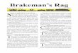 Brakeman’s Rag - PNR NMRApnr.nmra.org/1div/BrakemansRag/Brakeman'sRagDec2013.pdf · Brakeman’s Rag Series II, Vol. 1, No 3 December 2013 1 April 12 Mini-Meet in Roseburg ick Lehrbach