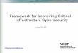 Critical Infrastructure Cybersecurity - NIST .Improving Critical Infrastructure Cybersecurity â€œIt