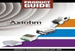 PRODUCT GUIDE - admin.axiohm-txcom.de · KPSP 08 KALYPSO 09 KRMG 10 TPSK 11 KMGA 12 guide to printer mechanism range 13 ... Sensors --- Top of form and paper out Accessories --- Power
