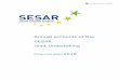 Annual accounts of the SESAR Joint Undertaking … Annual...Annual accounts of the SESAR Joint Undertaking 2016 2 CONTENTS CERTIFICATION OF THE ACCOUNTS 3 BACKGROUND INFORMATION ON