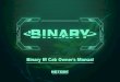 Binary IR Cab Owner's Manual - Hotone Audio IR Cab Manual.pdf · to cycle through patches in the order 00, 01, 02,03, …, 99, ... 92 CARA TRIP 1x12 This IR is based on a Carol-Ann