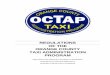 REGULATIONS OF THE ORANGE COUNTY TAXI ADMINISTRATION PROGRAMoctap.net/regulations.pdf · REGULATIONS OF THE ORANGE COUNTY TAXI ADMINISTRATION ... 6.11. Expiration of Replacement Driver