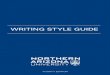 WRITING STYLE GUIDE - Northern Arizona … spell out first usage in documents and publications. In subsequent references, use the university or use the acronym NAU sparingly. State
