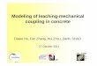 modeling of hydration-lixiviation-mechanical coupling in ... · 27 October 2011. Plan ... (1:) 0 e ij m ijkl kl ... 1 2 3 4 5 6 7 8 0 0.0002 0.0004 0.0006 0.0008 0.001 axial stress