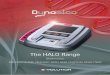 The HALO Range - dynamica-eu.com DNAmaster_2011Sept.pdf · Lowry, Biuret and BCA. In addition to numerical data the standard calibration curve can be displayed. Furthermore measure