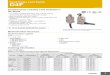 D4F Small Safety Limit Switch Datasheet - Farnell element14 · D4F 3 Characteristics Note: 1. The above values are initial values. 2. Once the contact is opened or closed with an