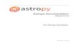 Astropy Documentation - University of Texas at Austin · 29.11 Installation fails on Mageia-2 or Mageia-3 distributions ... Astropy 0.4 is a major release that adds new functionality