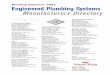 Plumbing Engineer’s 2007 Engineered Plumbing Systems ... · Engineered Plumbing Systems Manufacturers Directory. Fax: (800) 454-4406 ... E-mail: rpp@cashacme.com Engineering Contact: