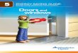 Doors and Windows - Manitoba Hydro · Doors and windows 5 ENERGY SAVING GUIDE: Energy saving solutions for home comfort