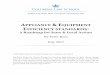 APPLIANCE EQUIPMENT EFFICIENCY STANDARDScolumbiaclimatelaw.com/files/2017/07/Ross_2017-07_Appliance... · Disclaimer: This paper is the responsibility of The Sabin Center for Climate