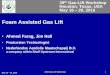 Foam Assisted Gas Lift - .May 16 –20, 2016 2015 Gas-Lift Workshop 1 Foam Assisted Gas Lift •Ahmed