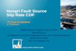 Hosgri Fault Source Slip Rate CDF - Pacific Gas and ... · Hosgri Fault Source Slip Rate CDF . TI Team Evaluation . S. Thompson . Diablo Canyon SSHAC Level 3 PSHA . Workshop #3 