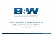 Water Chemistry in Steam Generators: Opppp gortunities for ... Meeting/IAPWS Meeting/14 - IAPWS mtg 50509 (2... · Water Chemistry in Steam Generators: Opppp gortunities for Investigation