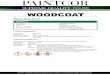 Safety Data Sheet - Paintcor SDS.pdfProduct Code WOC CAS Name and Number Not available (mixture) Product Description Alkyd based long oil blend with thixotropic modified alkyd resin