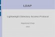LDAP - scs.senecac.on.caraymond.chan/ops535/1303/notes/LDAP...LDAP Overview LDAP is a protocol that defines how directory data should be access Defines and describes how data is represented