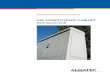 AIR-CONDITIONED CABINET ACS (patented) - Almatec · The specific heat capacity of dry air at -40 °C is equivalent to 0,238 kcal/kg °C, and at 60 °C to 0,244 kcal/kg °C. The constant