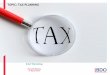 TOPIC: TAX PLANNING - Welcome to ICAZ .TAX PLANNING Page 2 AGENDA 1. Tax Avoidance/Tax Evasion-Tax