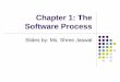 Chapter 1: The Software Process - ssjaswal.comssjaswal.com/wp-content/uploads/2019/02/SEPM_ch1.pdfCHAPTER 1 Slides by:Ms. Shree Jaswal Topics to be covered Nature of Software, Software