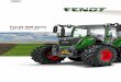 Fendt 300 Vario - KC Equipment · Fendt 300 Vario. Yes. The 300er series has been uniting the experience ... land, in the field, during transport or for munic-ipal work – equipped
