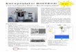 Encapsulator BIOTECH New - EncapBioSystems Inc. · Encapsulator BIOTECH Your Successful Start in Bio-Encapsulation Key Features Sterile Working Conditions in an autoclavable reaction