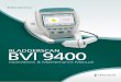 BLADDERSCAN BVI 9400 - Home page - Verathon.com · 2 NOTICE TO ALL USERS The BladderScan BVI 9400 should be used only by individuals who have been trained and authorized by a physician