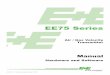 BA EE75 e 12 - epluse.comdownloads.epluse.com/fileadmin/data/product/ee75/BA_EE75_e.pdf · BA_EE75_e_12// technical data subject to change // 192310. 1 E+E Elektronik® Ges.m.b.H