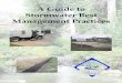 A Guide to Stormwater Best Management Practices Water Permits/DC BMP... · PT Portable Toilet 3 SB Sediment Basin 3 SBB Sand Bag Barrier 3 SCE Stabilized Construction Entrance 3 SCU