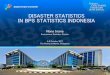 DISASTER STATISTICS IN BPS STATISTICS INDONESIA 3-3_Iriana.pdf · Management Agency of Indonesia (BNPB) in sharing statistical information focused on geographic information, employment,