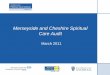Merseyside and Cheshire Spiritual Care Audit · Guidelines • Spiritual needs should be included as part of the initial holistic assessment and ongoing care for every patient who