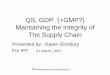 GDP and Integrity of The Supply Chain - IFFiff.nu/_files/gdp0103/qsfordistributorswholesalers.pdf · Maintaining the Integrity of The Supply Chain Presented by: Karen Ginsbury For