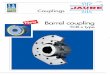 TCB-s type - NHS Transnhstrans.no/Produkter/Jaure/TCB-s.pdf · Couplings TCB-s type N º 1800-I Barrel coupling ISO 9001 CERTIFICATED FIRM ACCREDITED BY ® New