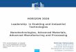 HORIZON 2020 Leadership in Enabling and Industrial ... · Advanced Manufacturing and Processing Nicholas Deliyanakis Deputy Head of Unit ... sustainable business - Fostering EU competitiveness