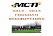 “The mission of MCTI is to provide high quality career and · “The mission of MCTI is to provide high quality career and ... 1 Job Sheet Manual-$33. Lecture Time . 2 hours weekly