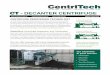 CT DECANTER CENTRIFUGE .2018-08-30 · CT-DECANTER CENTRIFUGE 2 phase Decanters for solid / liquid