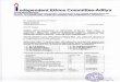 PDF9 - Clinical Trials Registry - India (CTRI) · ndependent Ethics Committee-Aditya ACEAS Clinical Research 001 , Aradhya Apartments, Behind Hero-Honda Show Room, Under New Shreyas