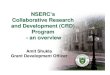 NSERC’s Collaborative Research and Development (CRD ... - 23Mar2005.pdf · NSERC’s Collaborative Research and Development (CRD) Program - an overview Amit Shukla ... Collaborative