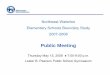 Public Meeting - Waterloo Region District School Board fileMay 15, 2008 NE Waterloo Public Meeting #2 12 Study Objectives • Address size of Lester B. Pearson P.S. • Enrolment •