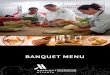 BANQUET MENU - marriott.com · BANQUET MENU. 265 Peachtree Center Avenue, Atlanta, GA 30303 404.521.0000 • AtlantaMarquis.com Chefs ... Prices exclude Service Charge and Tax, Currently