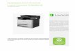 L PRINTER CX820DTE - Lexmarkcsr.lexmark.com/pdfs/2.23.16/102.1_Lexmark_EPD_CX820DTE.pdf · Laser Printer CX820DTE Printers and multi-functional printing units According to ISO 14025