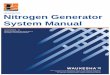 Nitrogen Generator - spxtransformersolutions.com · Nitrogen Membrane Principle of Operation ... exchanger that cools the compressed air below dew point for easier moisture ... Make