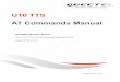 U10 TTS AT Commands Manual - quectel.com · U10 TTS AT Commands Manual U10_TTS_AT_Commands_Manual Confidential / Released 9 / 11 3.3. Close TTS function AT+QTTS=0 // You can use this