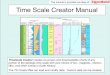 Time Scale Creator Manual · Time Scale Creator Manual TimeScale Creator creates on-screen and downloadable charts of any portion of the geologic time scale with your choice of bio-,