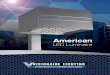 American LED - LED | Lighting | Canadaadvanteklighting.ca/.../2016/01/brochure_2013_american_led_sml.pdf · American LED The new American LED Luminaire from Visionaire Lighting, combines