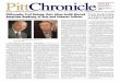 Pitt Chronicle · 1973; the Visiting Oscar R. Ewing Profes-sor of Philosophy at Indiana University in the fall semesters of 1977, ’78, and ’79; and the Visiting Leibniz-Professor,
