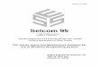 Selcom 95 - All Gate Operator Manuals 95 Manual.pdf · October 12, 1998 TEC Series Setup and Maintenance Software for use in Windows 95 Operating System Selcom 95 Select En gineered